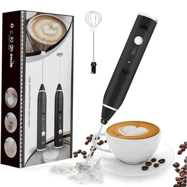 Coffee Beater Electric Mlik Frother rechargeable coffee beater