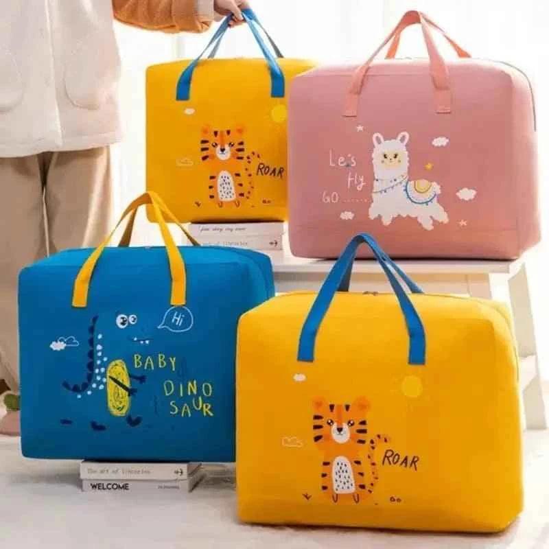 Children's Foldable Comforter Bag for Easy Storage