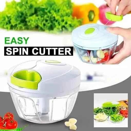 3 Blades Manual Cutter for Effortless Vegetable and Fruit Slicing