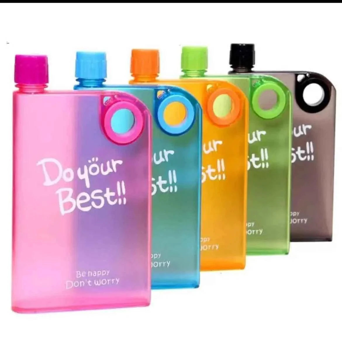 350ml Plastic Notebook Bottle Each