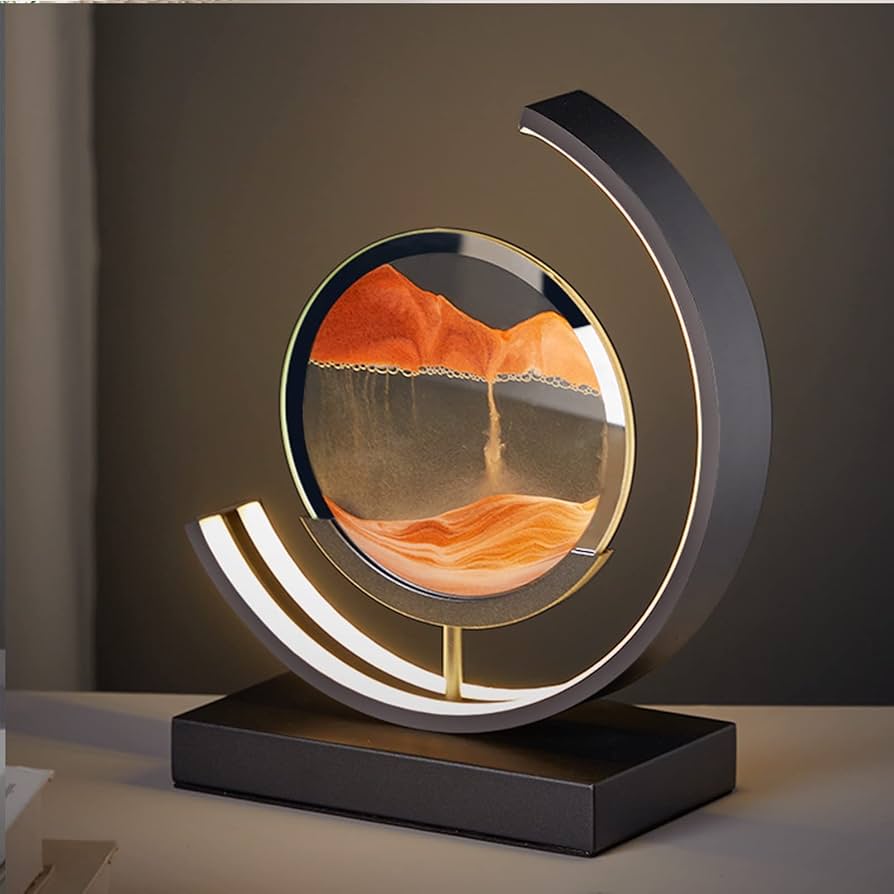 Modern Led Circle Table Lamp